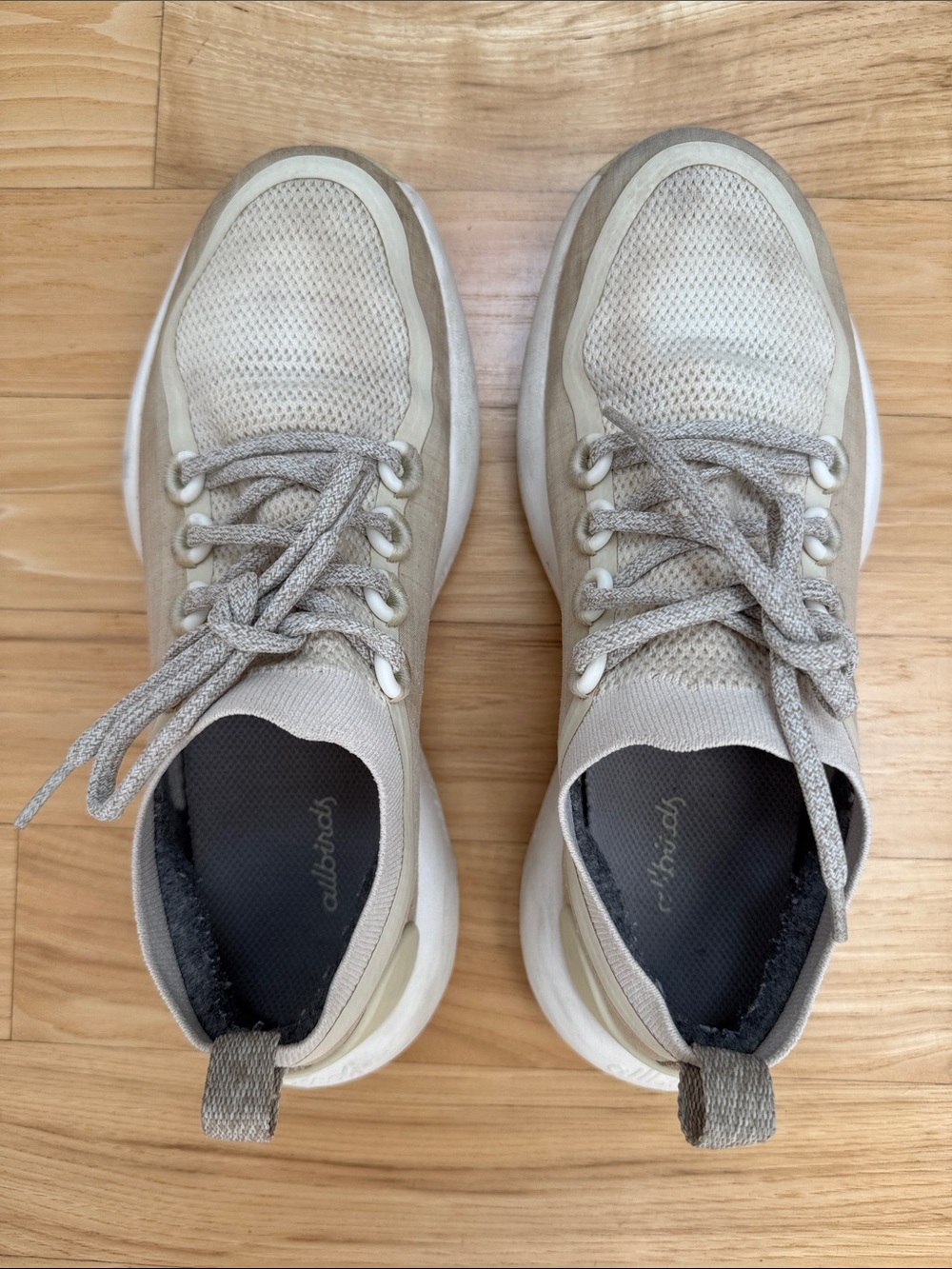Allbirds Trail Runners cream women’s 9.5